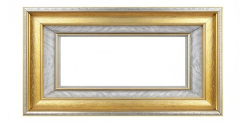 Wall Mural - gold picture frame