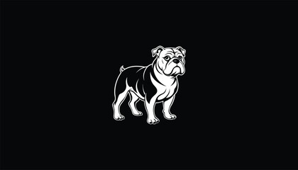 Wall Mural - Bulldog Logo Design - Strong & Bold Bulldog Logos for Sports and Pet Brand