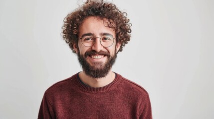 Wall Mural - The smiling young man