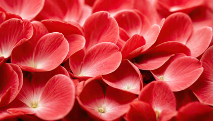 Canvas Print - Abstract Red Petal Texture Background