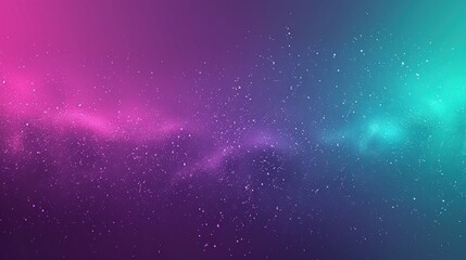 Sticker - a vibrant abstract background featuring a blend of pink and teal colors with a touch of shimmering p