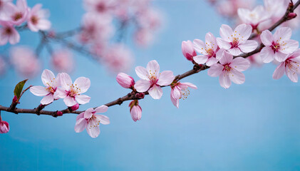 Poster - Springtime Cherry Blossom Background