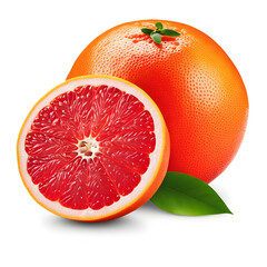 Fresh and delicious looking grapefruit