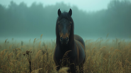 Wall Mural - Horse wallpaper. Horse poster