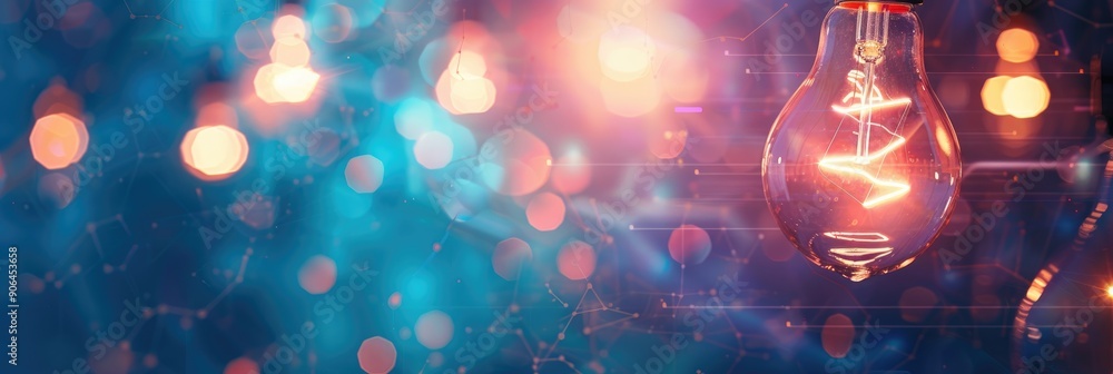 LinkedIn banner featuring innovation and growth Stock Illustration ...