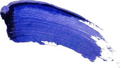 Wall Mural - vibrant blue paint stroke ideal for backgrounds, textures, and artistic designs. perfect for creativ