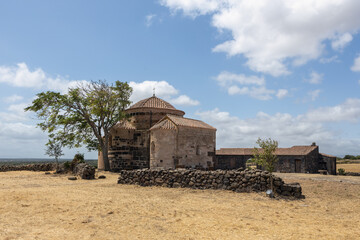 santa sabina church on sardinia island