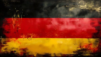 Germany grunge flag