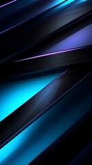 Wall Mural - technology purple and green geometric stripes abstract graphic poster background