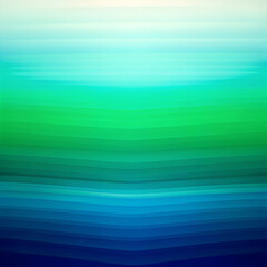 Wall Mural - Blue and Green Gradient with Smooth Blended Colors

