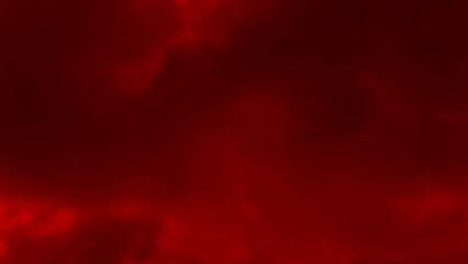 Red cloud texture background. Blurred photo of red sky with clouds. Photo can be used for galaxy space, New Year, Christmas and all celebrations backgrounds.	