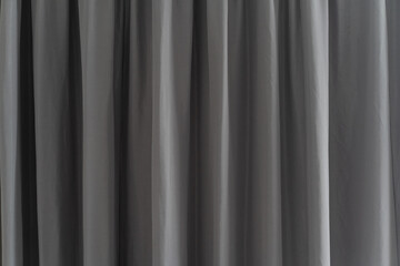 Curtains and draperies interior decoration object for abstract background.