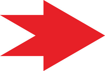 Wall Mural - simple red arrow icon. arrow icon. arrow vector collection. arrow. cursor. modern simple arrows. vec