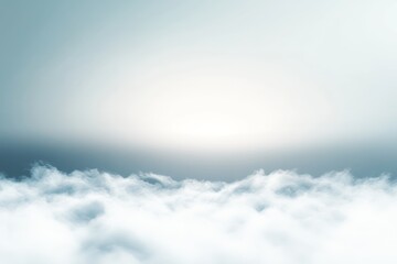 Poster - An abstract misty cloud on a transparent background. Smoke on an isolated white background with copy space. An abstract cloud on a transparent background.