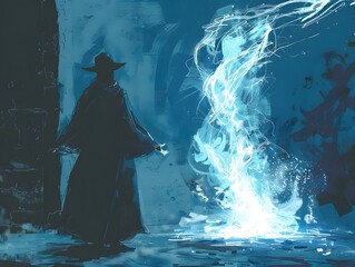 Canvas Print - Magician and Light.