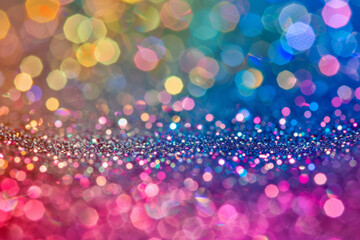 vibrant abstract background with multicolored sparkling glitter