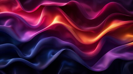 Wall Mural - Creative abstract background highlighting the rich texture of luxury velvet in deep opulent shades providing a sophisticated visual appeal for elegant design needs high resolution Illustration, in