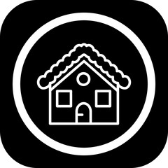 Sticker - House Icon Design