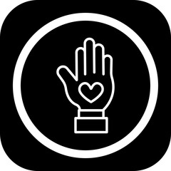 Sticker - Kindness Icon Design