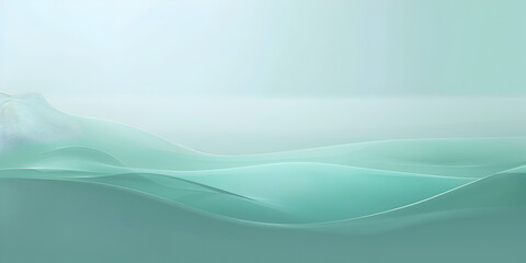 Wall Mural - A blue and white background with a wave in the middle