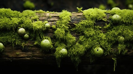 Wall Mural - Abstract Moss Wall Texture Background  