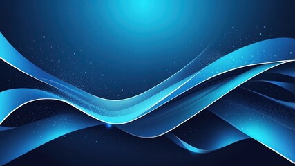 Abstract Blue Line Technology Background