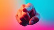 © sarana - Pointing Finger: A hand pointing directly at the viewer with a gradient background.