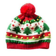 Wall Mural - Christmas kid hat sweater beanie headwear