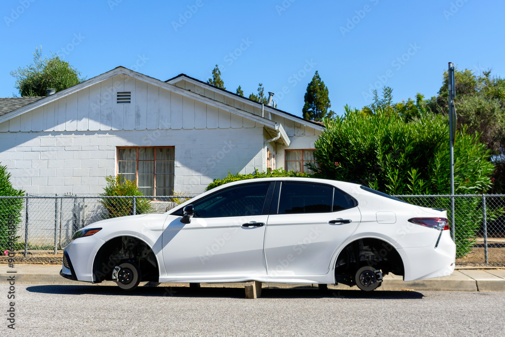 White Stole My Car