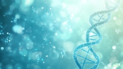 Abstract DNA Double Helix