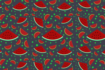 Canvas Print - Watermelon Pattern