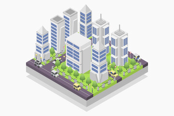 Sticker - Isometric City