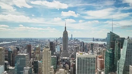 Wall Mural - New York City midtown buildings skyline