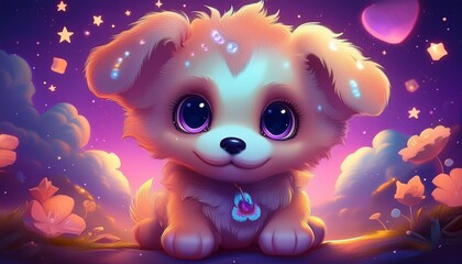 cute dog puppy drawing 3