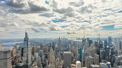 Wall Mural - New York City midtown buildings skyline