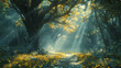 © ImagineThatStudios - An enchanted forest with ancient trees
