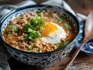 Canvas Print - stew with rice