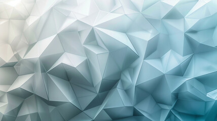 Wall Mural - gradient abstract background with light blue geometric
