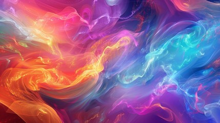 Wall Mural - psychic waves background