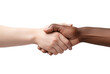 © Minimal Blue - Close-Up Of Interracial Handshake In Business Setting