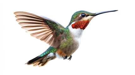 Wall Mural - Hummingbird in Flight