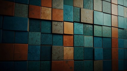 pattern of tiles, abstract geometric tiles Background