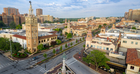 Wall Mural - Country Club Plaza in Kansas City, Missouri, United States Of America.