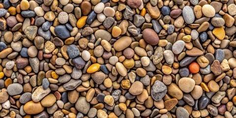 Canvas Print - Pebble stone background perfect for adding texture to designs, pebble, stone, background, texture, natural, smooth, small, round