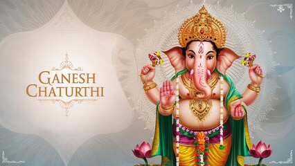 Wall Mural - Ganesh chaturthi, vinayak, Lord ganesha, Lord ganesh festival, ganesh visarjan