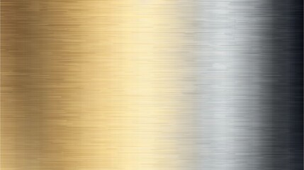 gold, silver and black color gradient on steel texture background 