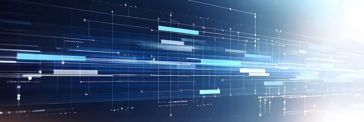 wallpaper featuring a gantt chart, task lists, and timeline icons. the background is clean and organ