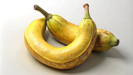 Wall Mural - bananas on wooden table