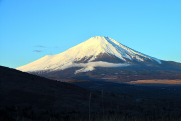 Sticker - 富士　富士山　山梨県山中湖付近の風景