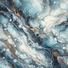 Wall Mural - Surface marble stone abstract texture concept nature blue and white color background